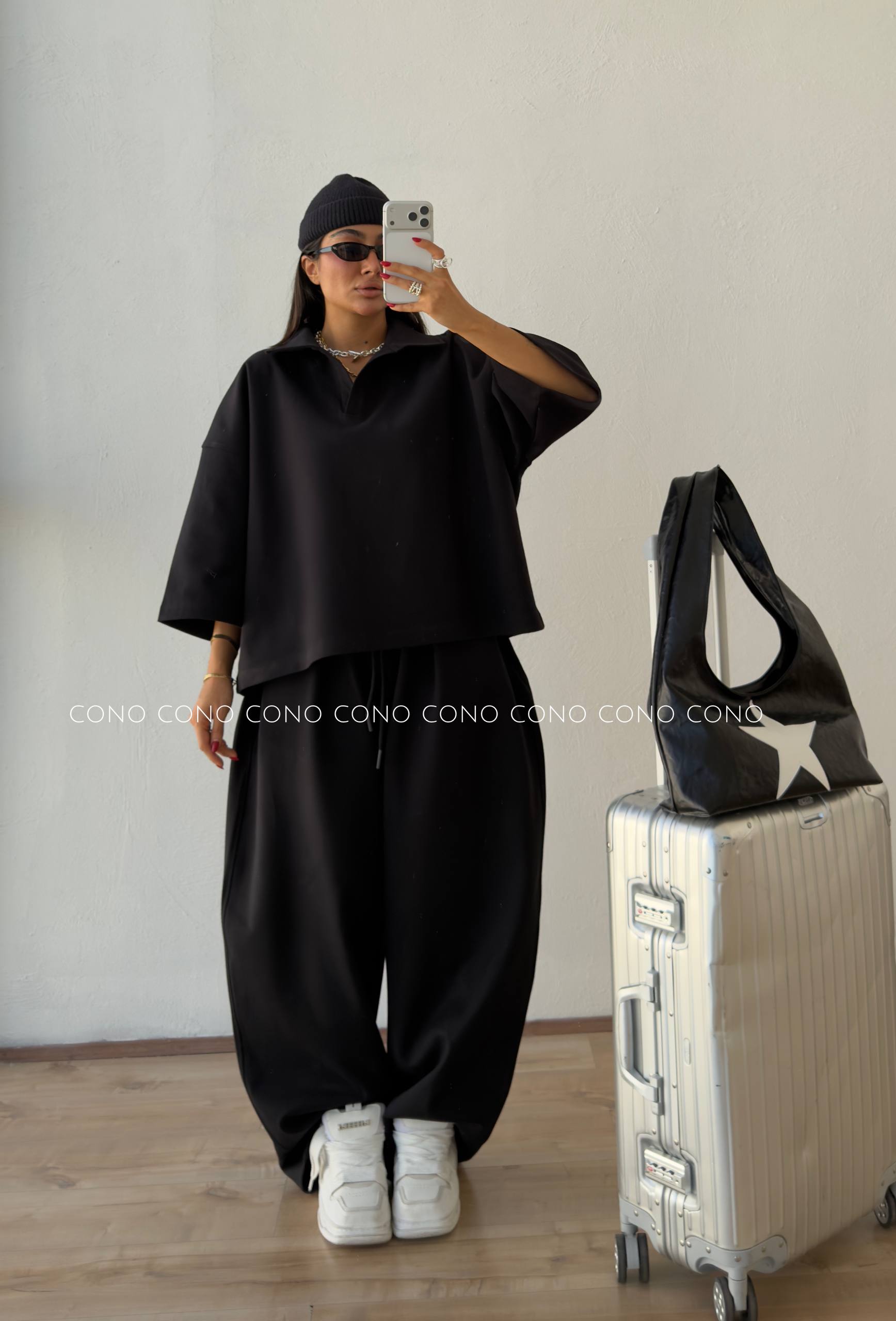 ست تیشرت و شلوار مینیمال